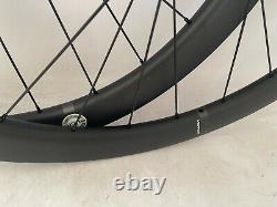 50mm Full Carbon Fiber Wheels 700C Road Bike Tubeless Bicycle Cycling Wheelset