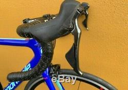 56cm 2016 CANNONDALE SUPERSIX EVO HI-MOD Dura Ace 9100 BLUE, FULCRUM WHEELS