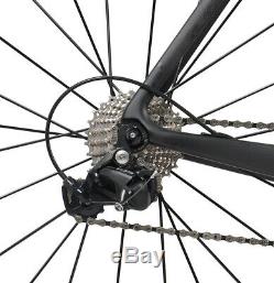 58cm AERO Carbon Bicycle Frame Road Bike Shimano 700C Wheels Clincher V brake
