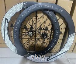 6560 700c Carbon Fiber Road Bike Wheelset Clincher Bicycle Wheelset Disc Brake