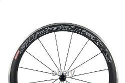 700C 100% Carbon Fiber Wheelset 50mm Clincher Aluminum Braking Surface Wheels