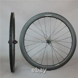 700C 12 Speed Full Carbon Fiber Road Bike Wheelset Disc Brake Bicycle Wheels