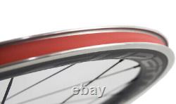 700C 50mm Carbon Wheels Aluminum/Alloy Brake Surface Carbon Wheelset Rim Brake