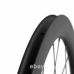 700C 50mm Disc Brake Carbon Wheels Road Bike Disc Brake Wheelset 25mm Clincher