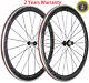 700C 50mm Road Bike Carbon Wheelset Alloy/Aluminum Brake Surface Carbon Wheels