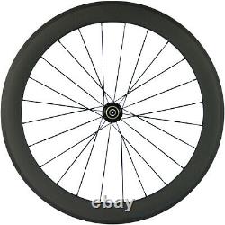 700C 60mm Carbon Wheelset Clincher Bicycle Wheels R13 Road Bike Wheel Handbuild