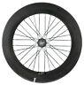700C 88mm Clincher Track Carbon Wheels Fixed Gear Rear Clincher Carbon Wheels