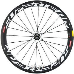 700C Bicycle Wheels 50mm Carbon Wheelset Clincher USA In Stock Cycle Wheel Hot