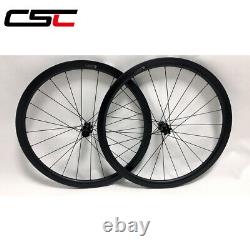 700C Carbon Fiber Bike Wheels 24/38/50/60/88 Disc Brake 6 Bolt Gravel Cyclocross