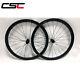 700C Carbon Fiber Bike Wheels 24/38/50/60/88 Disc Brake 6 Bolt Gravel Cyclocross