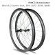700C Carbon Fiber Road Bike Wheelset Disc Brake 30 35 40 45 50 55 60mm Depth