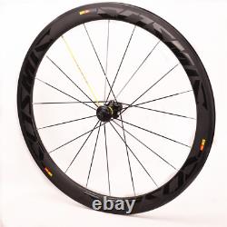 700C Carbon Fiber Wheels 38/50/60mm Depth Racing Road Bike Wheelset Cosmic