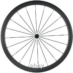 700C Carbon Fiber Wheels 38mm 23mm Clincher Road Bike Carbon Wheelset UD Matte