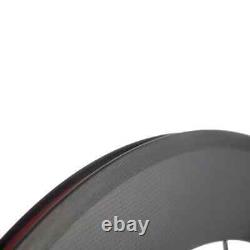 700C Carbon Fiber Wheels Road Bike Wheelset Basalt Braking Surface 38/50/60/88mm