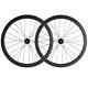 700C Carbon Fiber Wheels for Road Bike Disc Brake Clincher Rim Wheels 45mm