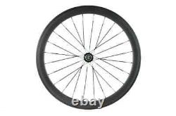 700C Carbon Fiber Wheelset 50mm Depth 23mm Width Road Bike Wheels Rim Clincher