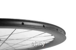 700C Carbon Fiber Wheelset 50mm Depth 23mm Width Road Bike Wheels Rim Clincher