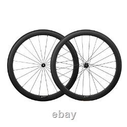 700C Carbon Fiber Wheelset Clincher Road Bike Wheels With DT350 Hub Race Wheel