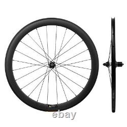 700C Carbon Fiber Wheelset Clincher Road Bike Wheels With DT350 Hub Race Wheel