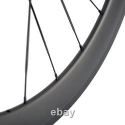 700C Carbon Road Bike Wheelset fit for Shimano Speed 50mm Clincher Wheels in USA