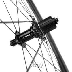 700C Carbon Wheelset New Superteam Wheels 50mm Road Bicycle Wheels