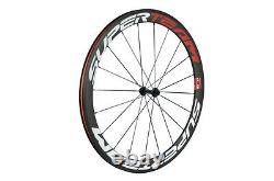 700C Clincher Wheels Carbon 50mm Wheelset R13 Hub Shiman0 10/11 Superteam Road