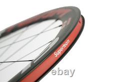 700C Clincher Wheels Carbon 50mm Wheelset R13 Hub Shiman0 10/11 Superteam Road