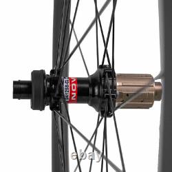 700C Disc Brake Carbon Wheels 45mm 25mm Road Bike Disc Brake Carbon Wheelset UD