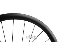 700C Gravel Bike Carbon Wheels 38mm 31mm Tubeless Disc Brake Carbon Wheelset UD