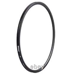 700C Road Bike Carbon Fiber Wheels 25mm Width Clincher Tubular Bicycle Wheelset