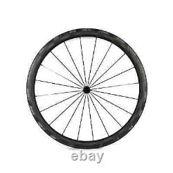 700C Road Bike Carbon Fiber Wheels 38/40/45/50/60/88mm Depth Clincher/Tubular