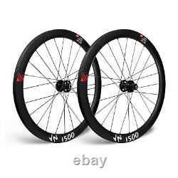 700C Road Bike Wheels 45/50/57mm Carbon Fiber Wheelset Clincher Bicycle Wheelset