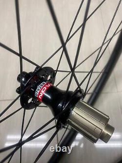 700C disc brake wheel 38mm tubeless 25mm width with Novatec D792 hub rear wheel