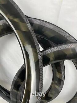 700c25 wide and 30 high carbon fiber wheels for highway vehicles