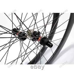 700c Carbon Wheels Disc Brake Hook Hookless Center Lock / 6 Bolts Bike Wheelset