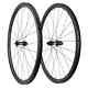 700c Gravel Road Bike Wheelset Carbon Fiber Clincher Wheels 28x35/40/45/50/55mm