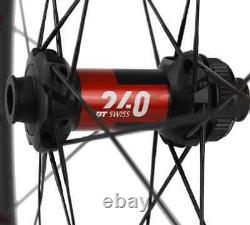 700c Gravel Road Bike Wheelset Carbon Fiber Clincher Wheels 28x35/40/45/50/55mm