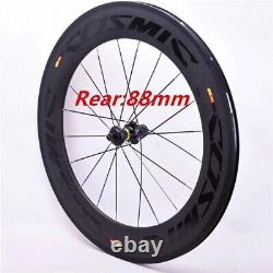 700c Road Bike Wheelset Carbon Fiber Wheels V Brake