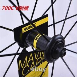 700c Road Bike Wheelset Carbon Fiber Wheels V Brake