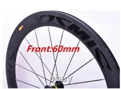 700c Road Bike Wheelset Carbon Fiber Wheels V Brake