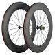 88mm Carbon Wheelset Clinhcer Road Bike Carbon Fiber Front /Rear Wheels In USA
