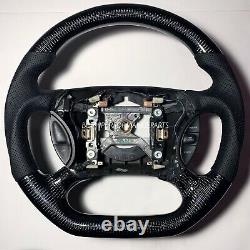 99-04 Ford Mustang GT/Cobra Genuine Carbon Fiber Steering Wheel