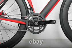 AERO Road Bike Disc brake carbon frame carbon wheels 700C race full bicycle