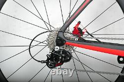 AERO Road Bike Disc brake carbon frame carbon wheels 700C race full bicycle