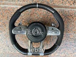 AMG Carbon Fiber Steering Wheel for Mercedes-Benz G63 C63 E63 GT S63 CL G 2003+