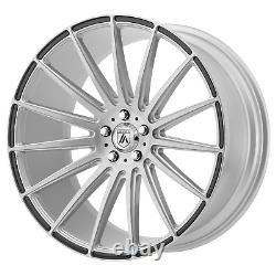 ASANTI BLACK Wheels Rim ABL-14 POLARIS 19x9.5 5x114.30 ET45 7.02BS 72.6CB Silver