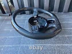 AUDI B8.5 Carbon Fiber Flat Bottom steering wheel A3 A4 A5 S5 Q3 Q7 Q5