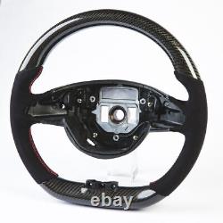 Alcantara Carbon Fiber Steering Wheel for Mercedes AMG C43 C63 E63 S63 W205 C63