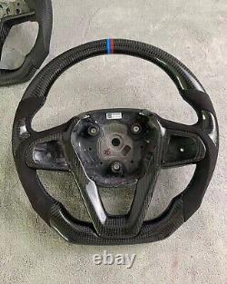 Alcantara Carbon fiber Steering wheel+Cover+Horn For BMW 3/5/7 Series X5 X7/6sGT