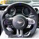 Alcantara Leather Real Carbon Fiber Steering Wheel For 2015-2023 Ford Mustang GT